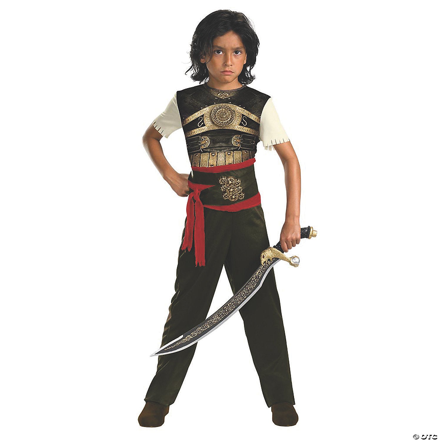 boy s classic prince of persia dastan costume large~dg11570g