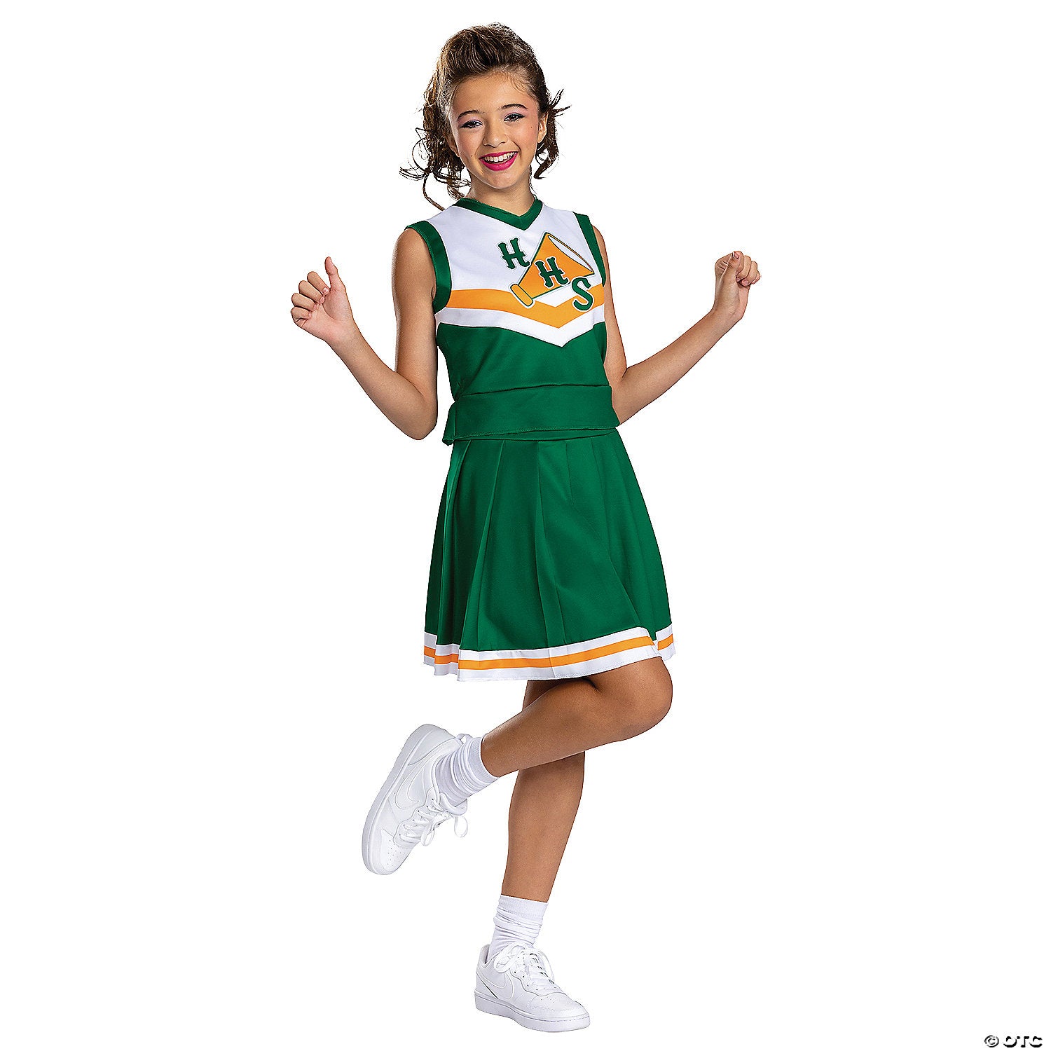 kids classic stranger things s4 hawkins cheerleader costume large~dg124539g-a01