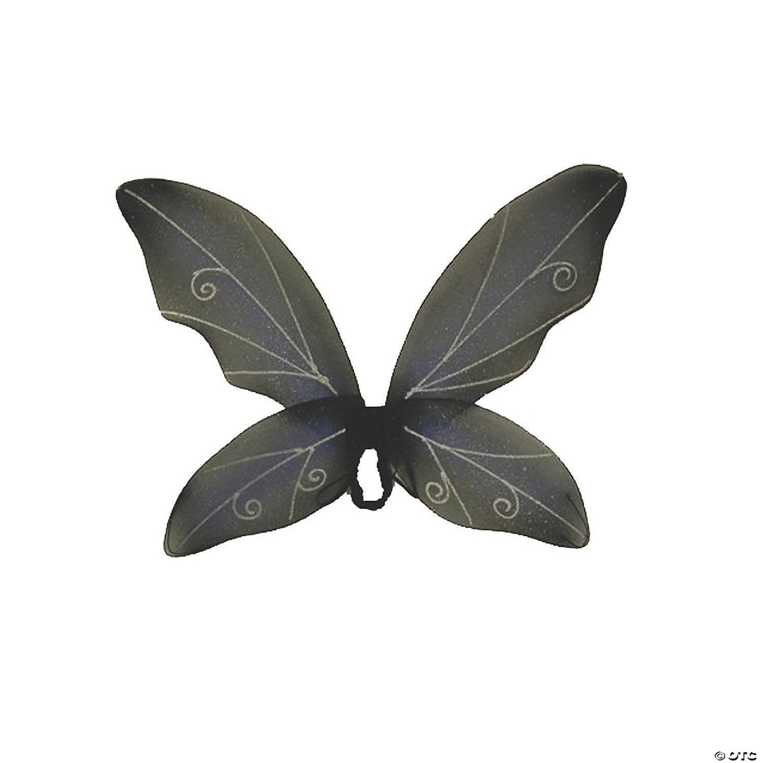 adults blue & black fairy wings~fw8100fbu