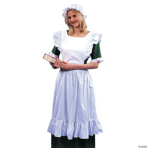 women& 8217 s pinafore mob & cap costume standard~ac64