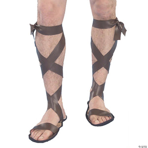 adults brown roman sandals~fm57497