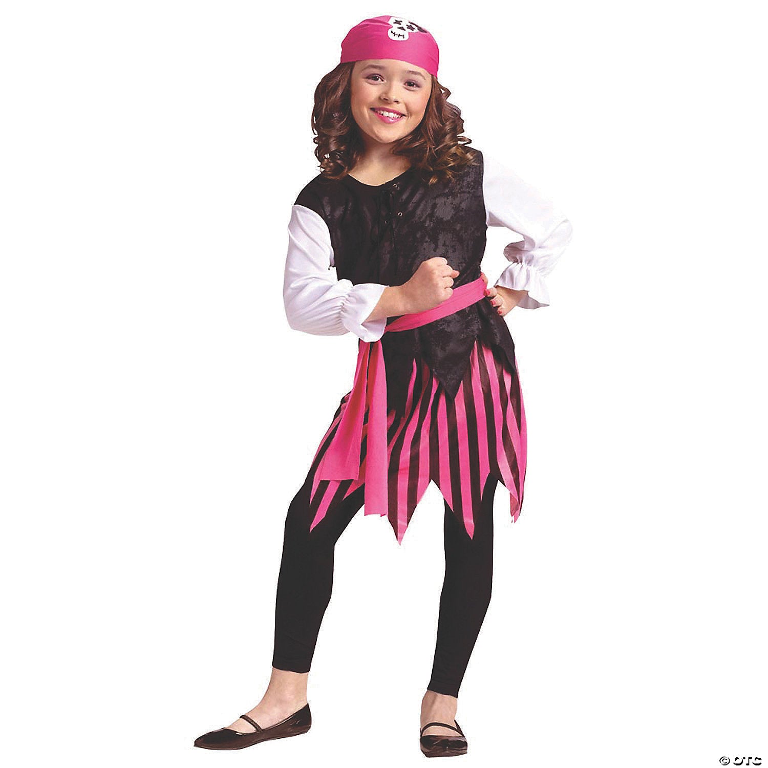 girl s caribbean pirate costume 8 10~fw8738md