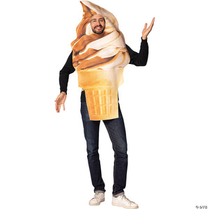 adults get real soft serve ice cream cone costume~gc1232