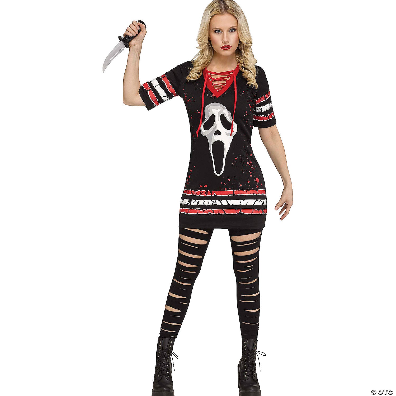 adults ghost face& 174 dress costume small~fw126394sm-a01