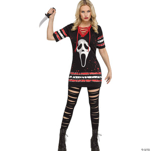 adults ghost face& 174 dress costume small~fw126394sm-a01