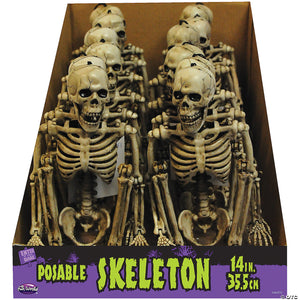 14 poseable skeleton decoration 1 pc ~fw91481np