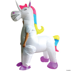 adult inflatable 4 legged unicorn costume~sh21073-a01