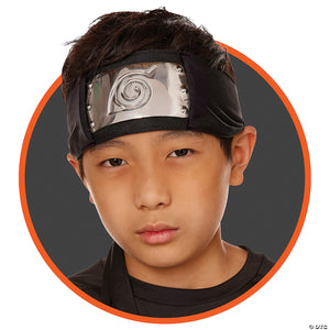 black naruto hidden leaf headband~fw90932n