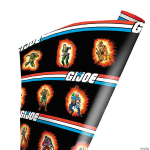 96 x 30 wrapped in terror g i joe heroes wrapping paper~masfha101