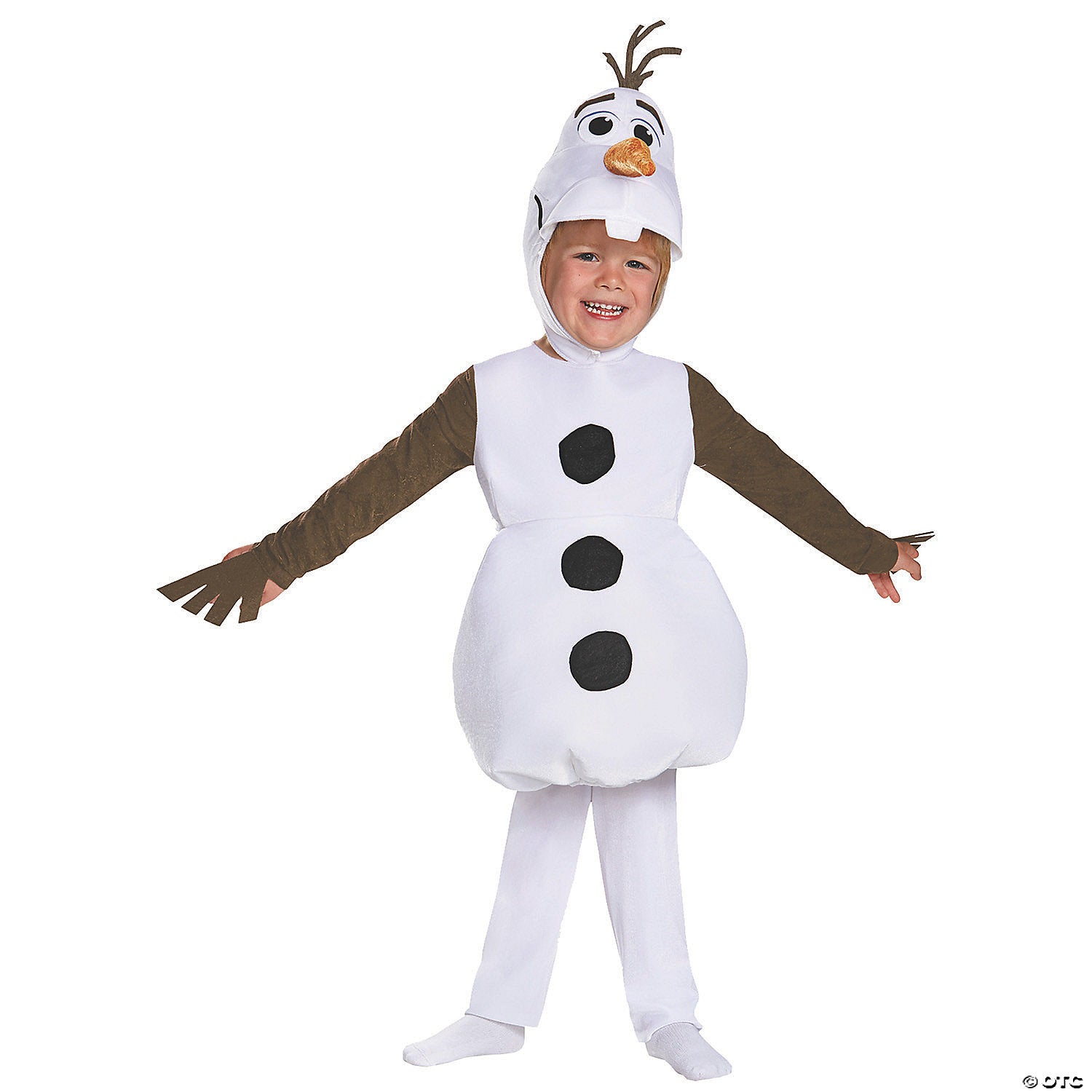 toddler classic frozen& 8482 olaf costume 3t 4t~dg83176m