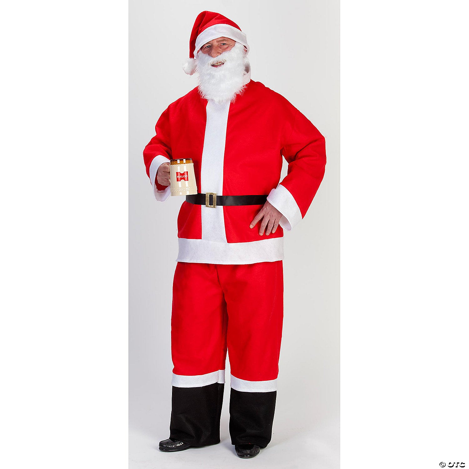 adult men& 8217 s 5 piece saloon spree santa suit xl~ae4006xl