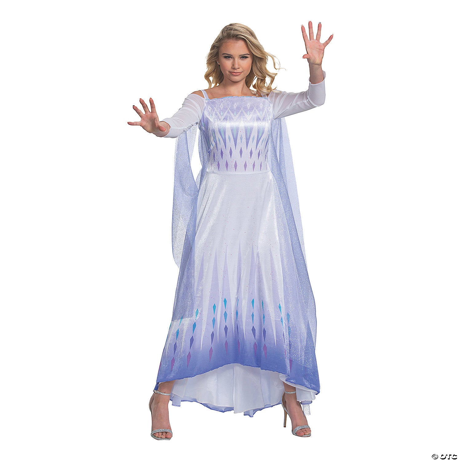women s disney s frozen ii elsa s e a deluxe costume small~dg104159n