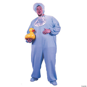 men s plus size blue pj jammies costume~fw5727b