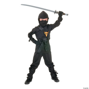 kids black ninja costume medium~ur25843md