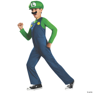 boy s classic super mario bros & 8482 luigi costume medium 7 8~dg73692k