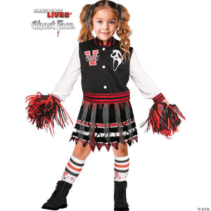 toddler scream& 8482 scream for the team cheerleader costume extra large 4 6~fw127491xl