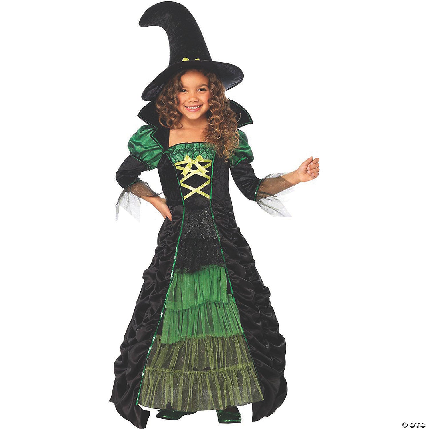 girl& 8217 s storybook witch costume large~uac49089lg