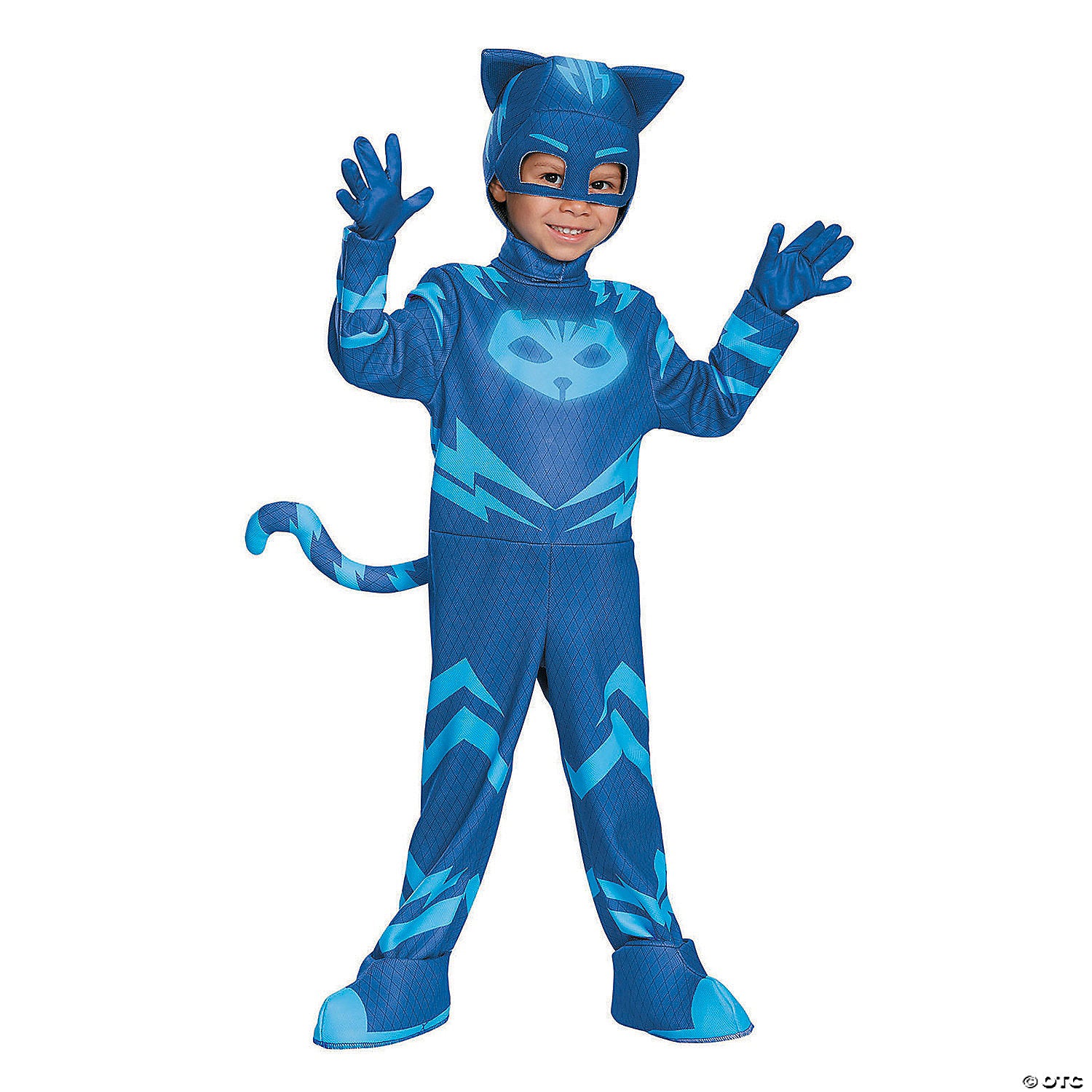 boy& 8217 s deluxe pj masks& 8482 catboy costume small~dg17159l