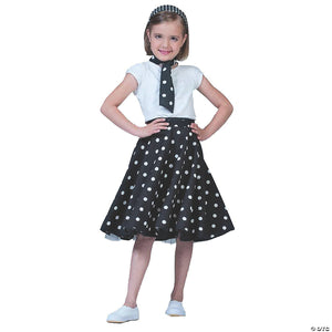 girl s black & white sock hop costume~ff740848