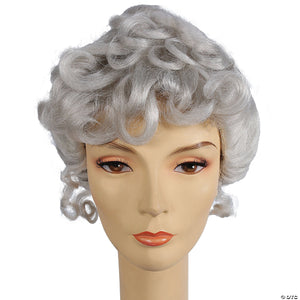 gibson girl wig white 60~lw108wt