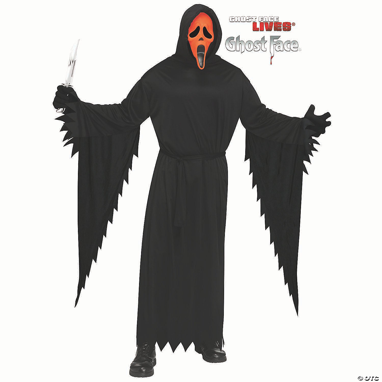 sup fluorescent orange costume one size~fw138254n