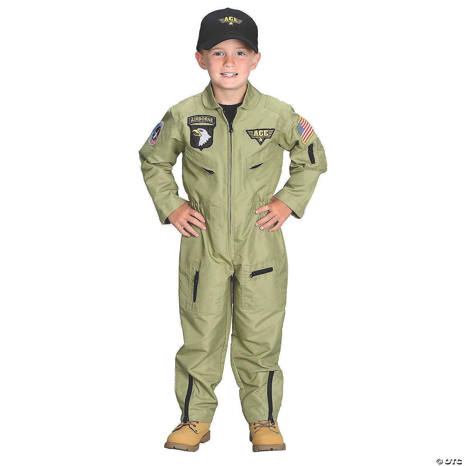 kids fighter pilot costume medium~ar38md