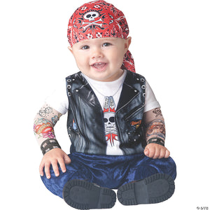 baby born to be wild costume 12 18 months~ic16022bt