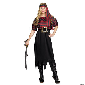 women s pirate maiden costume standard~fw9912