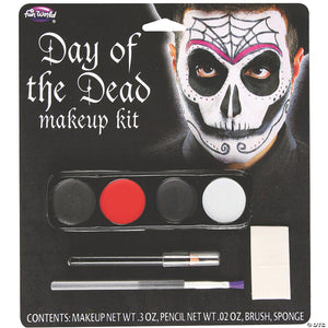 male day of the dead makeup kit~fw5618m