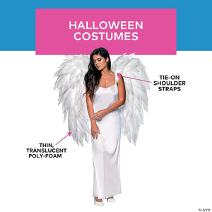 40 featherless white angel wings~ur30639wt-a02