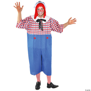 adult raggedy andy costume extra large~12121