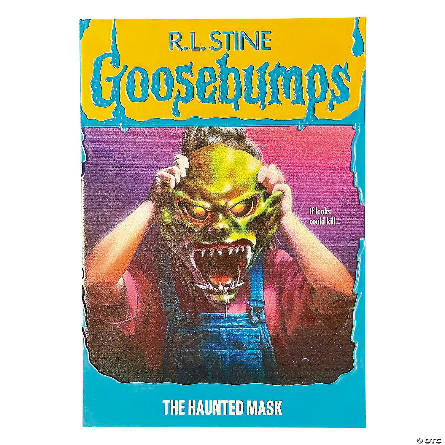 goosebumps& 8482 stay out of the basement book cover magnet~masfsp104-a01