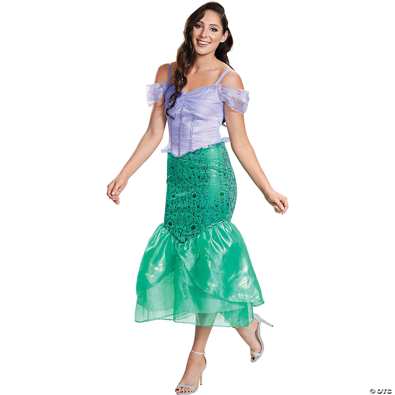 women s deluxe little mermaid ariel costume & 8211 extra small~dg67261n