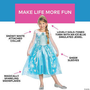 girl& 8217 s deluxe frozen& 8482 elsa costume small~dg56998l-a01