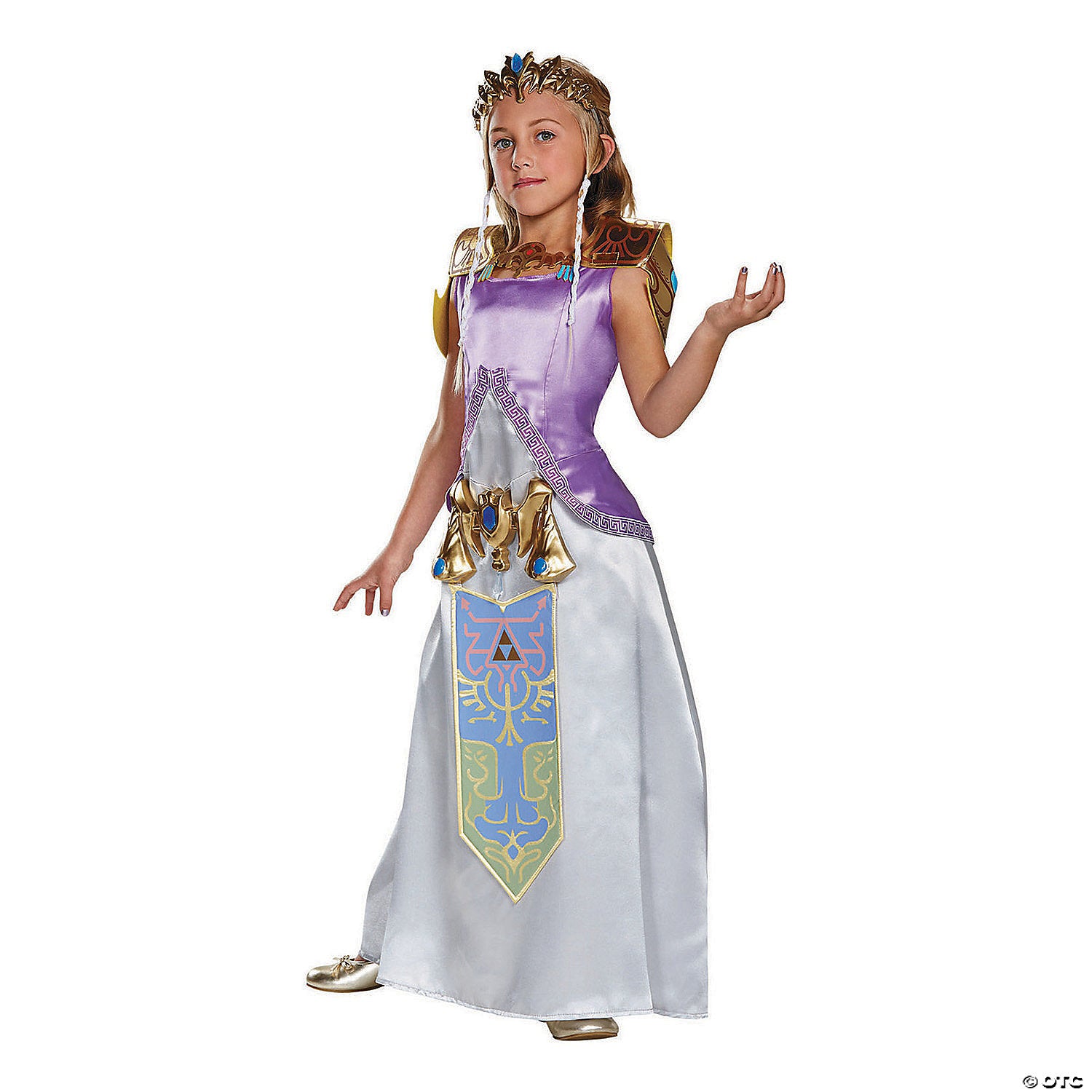 girl s deluxe legend of zelda& 8482 zelda costume extra small~dg98784l