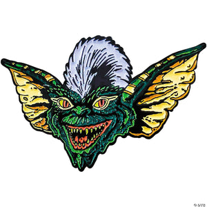 4 gremlins& 8482 evil stripe monster face full color enamel pin~masfwb105