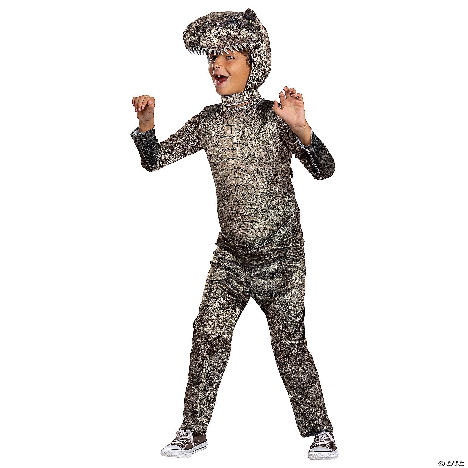 kids jurassic park t rex adapative costume medium~dg120669k-a02