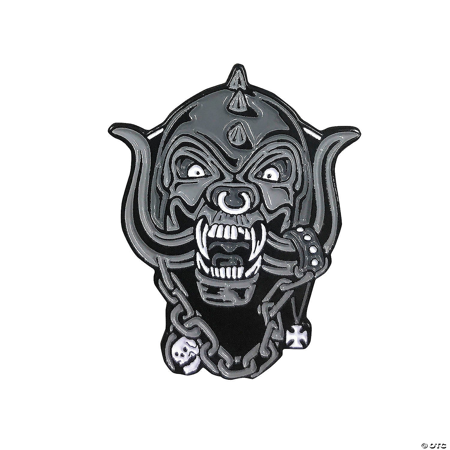 2 mot& 246 rhead warpig monster face enamel pin~mabxgm107