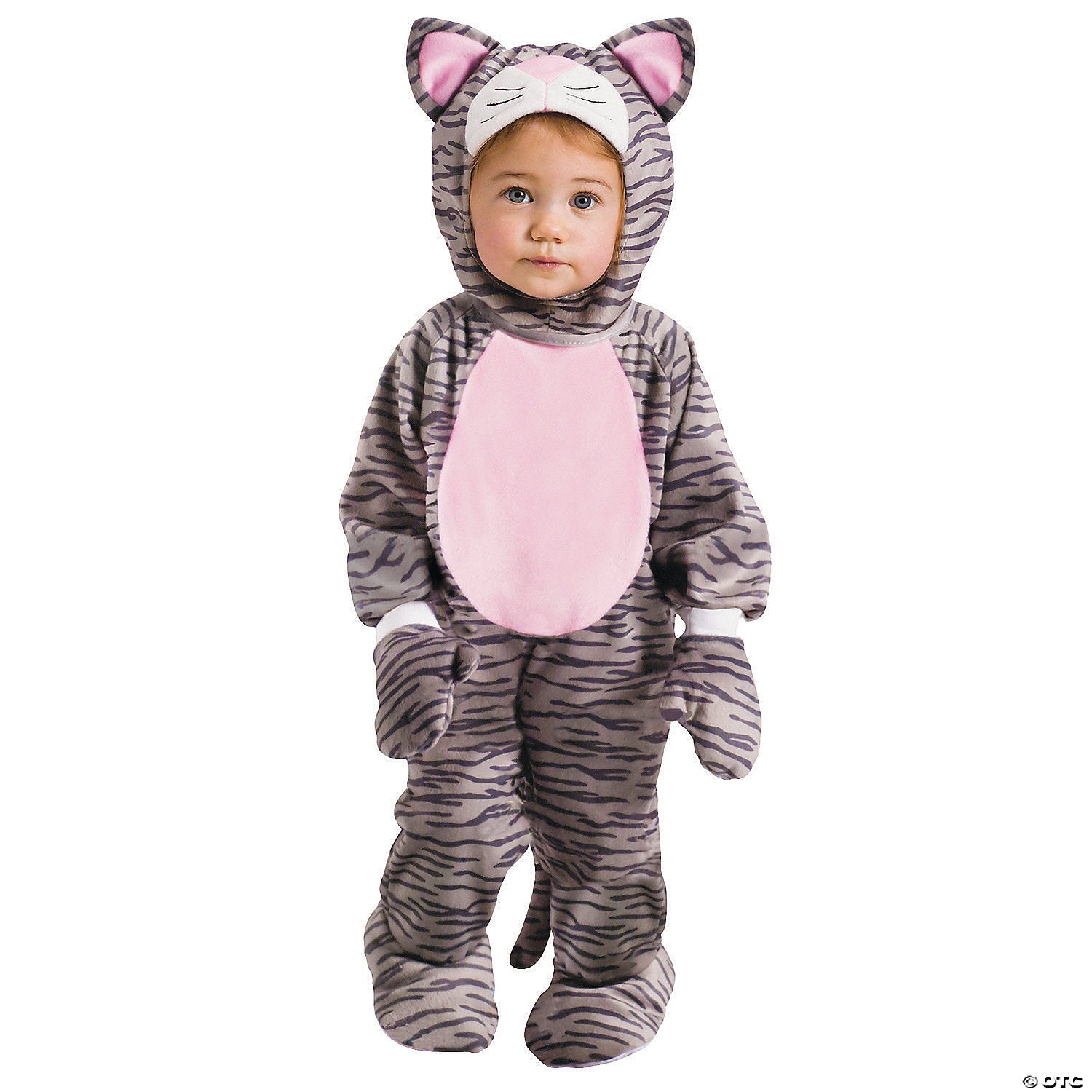 baby grey stripe kitten costume 6 12 months~fw117041s