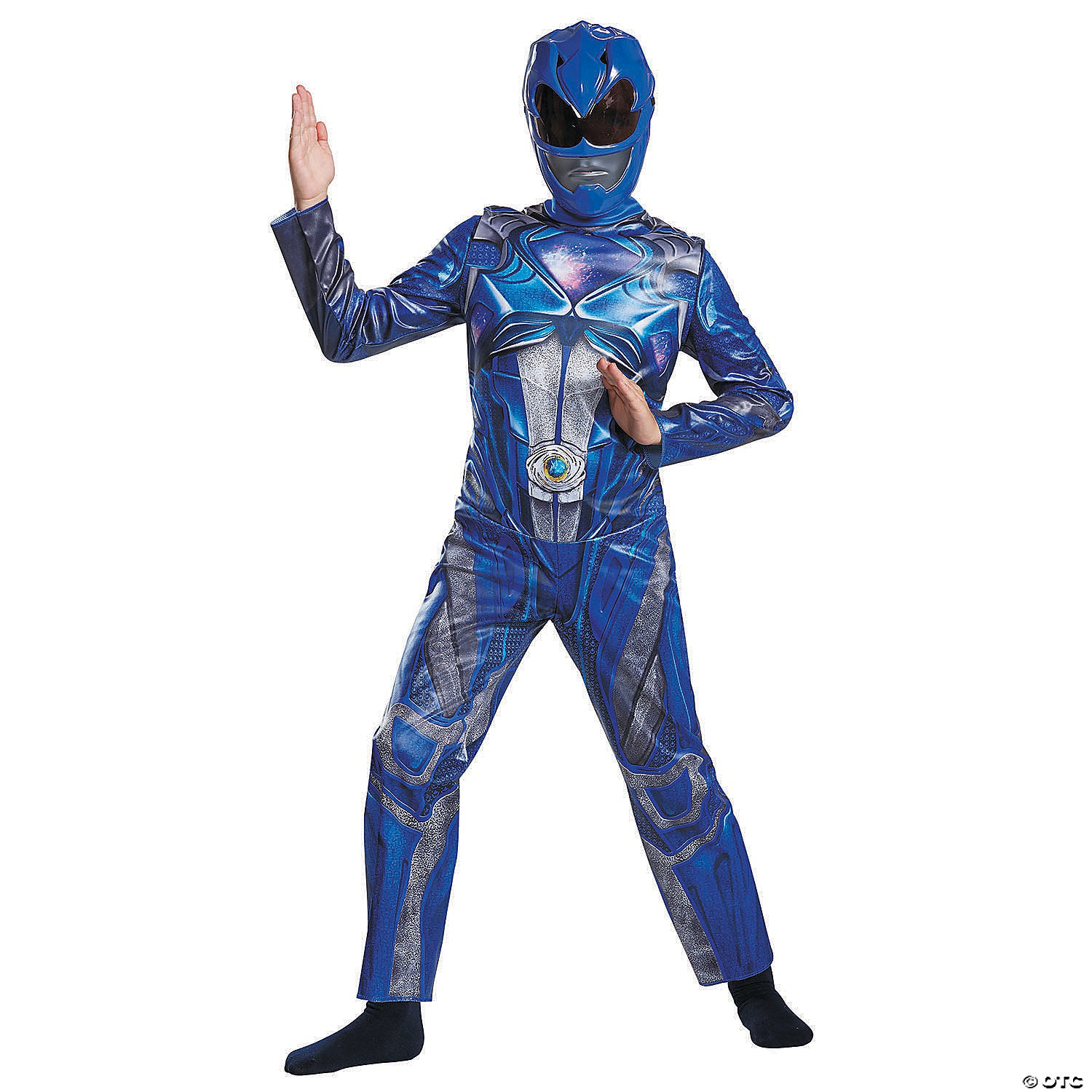 kids classic blue ranger costume small~dg18975l