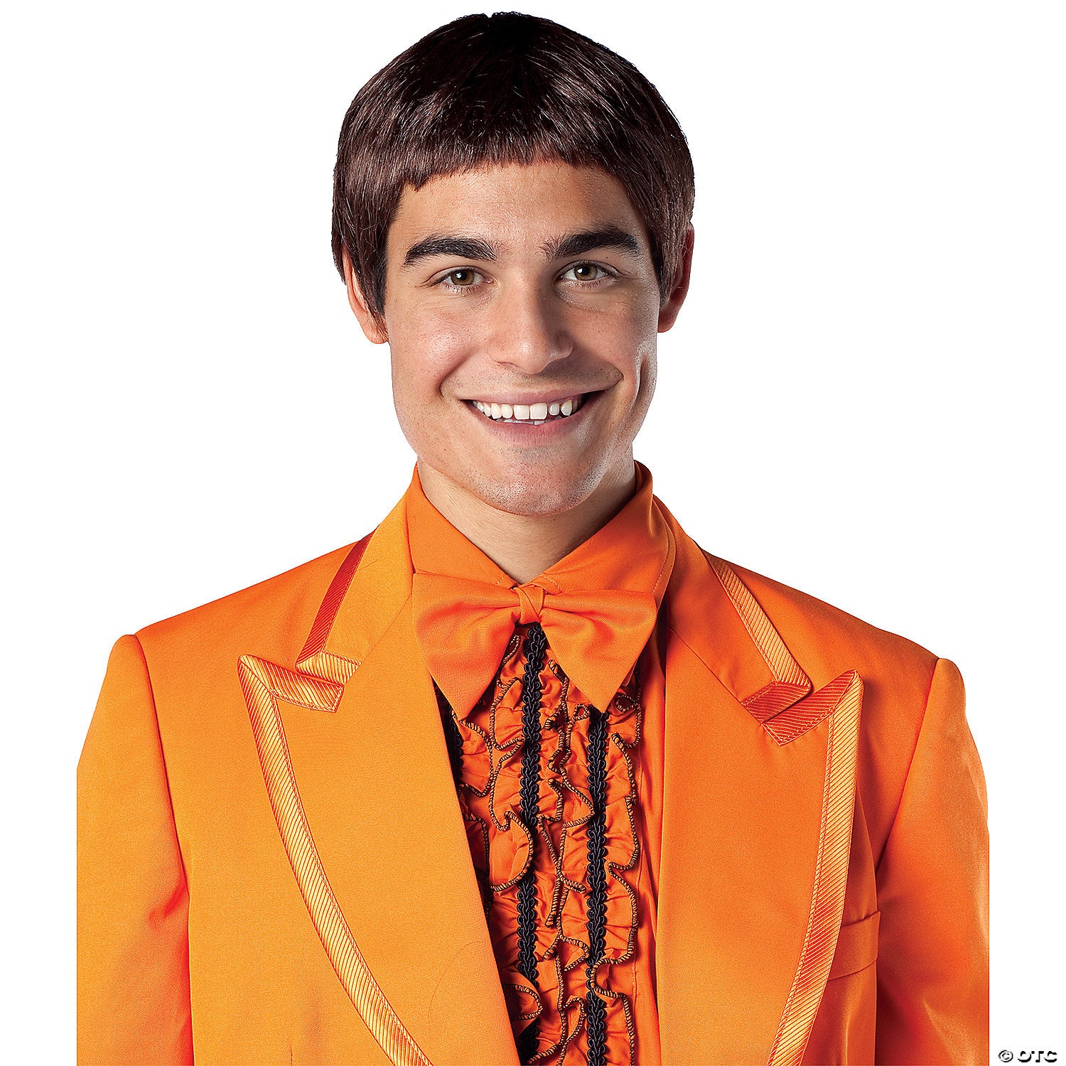 adults brown goof ball wig~gc2906