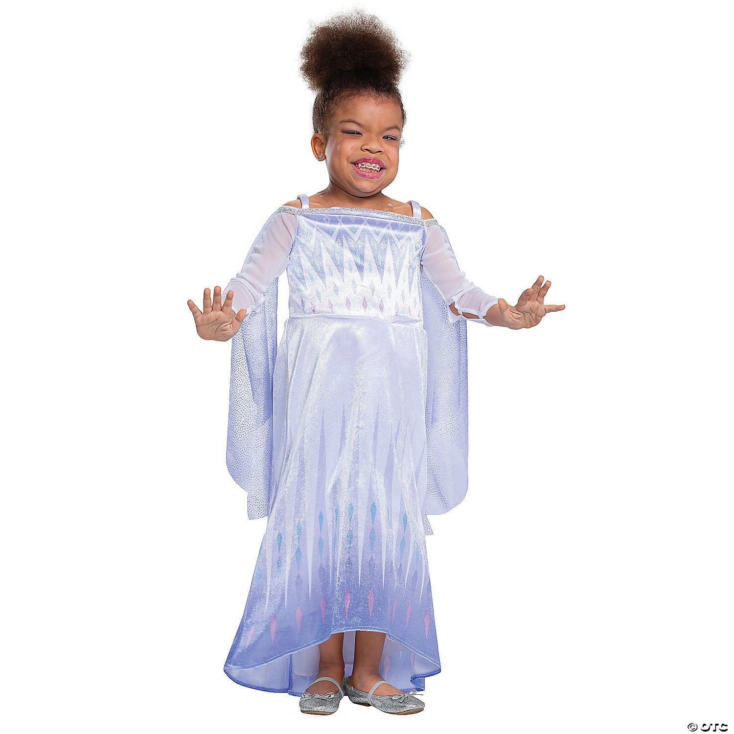 kids frozen elsa snow queen adaptive costume small 4 6~dg121189l-a01
