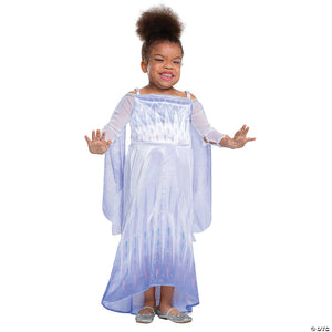 kids frozen elsa snow queen adaptive costume small 4 6~dg121189l-a01