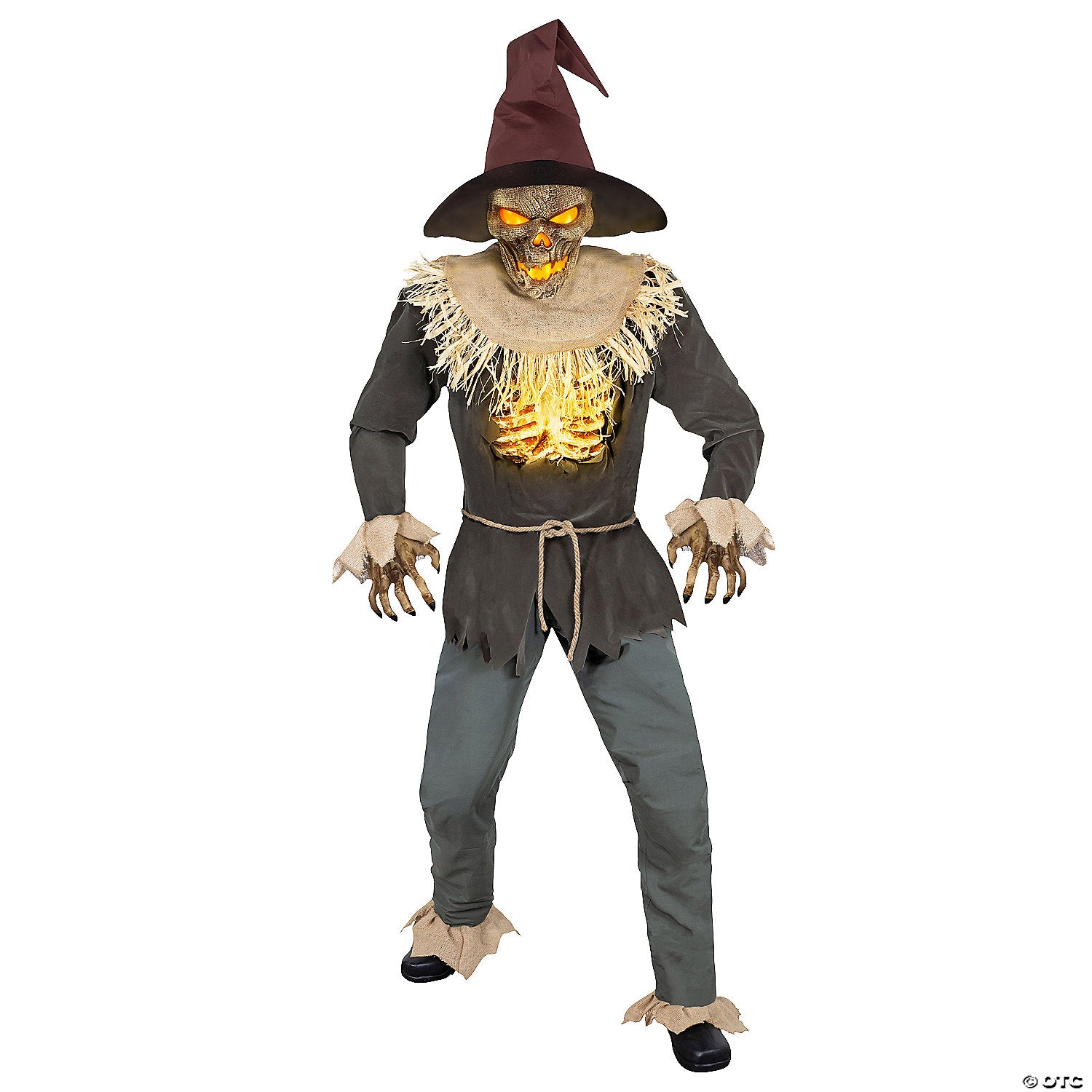 2 ft animated scarecrow halloween decoration~tt59520-a01