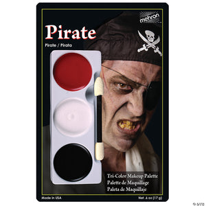 mehron pirate tri color makeup palette~dd445