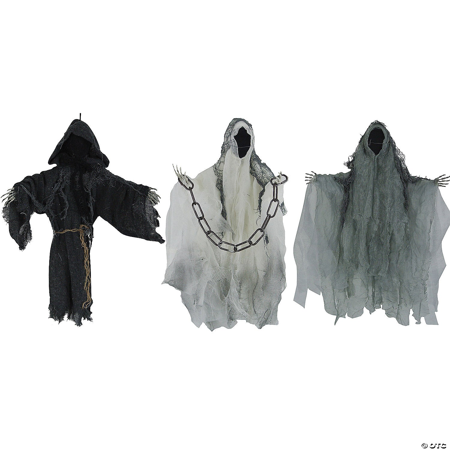 21 hanging faceless reaper decorations set of 3~ss79365