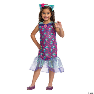 kids gabby s dollhouse mercat costume small~dg128169l-a01