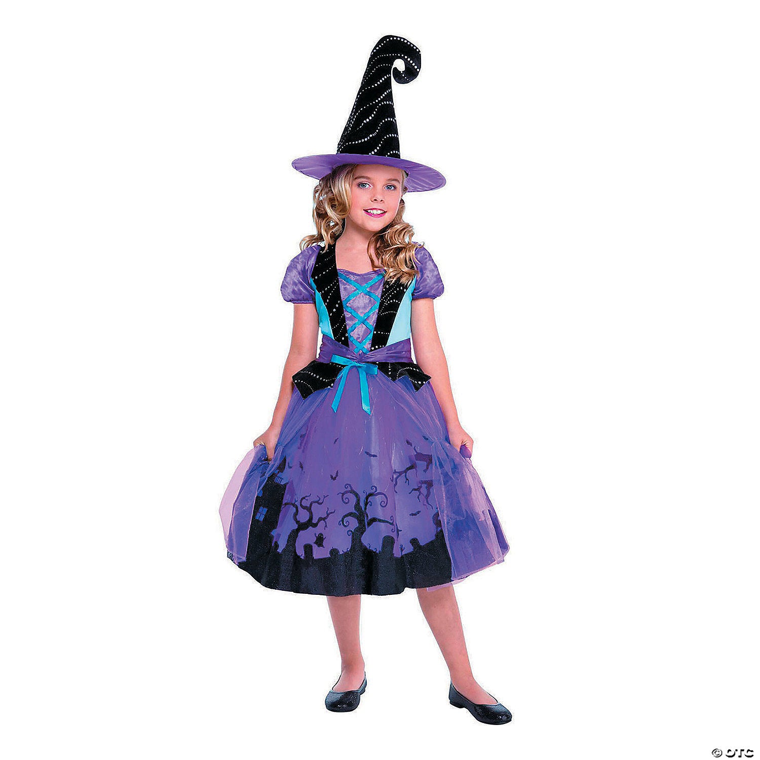 girl s cauldron cutie witch costume medium~lf21923md