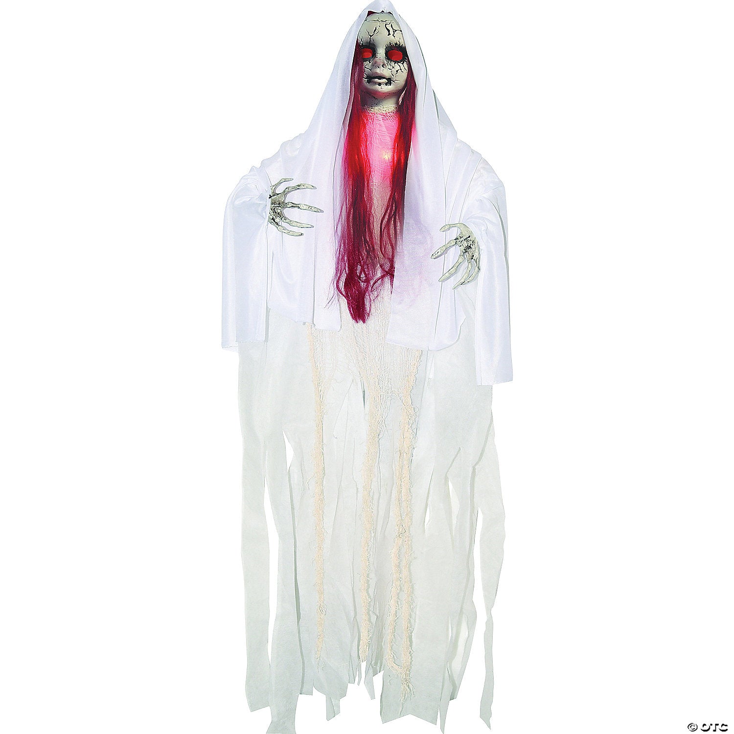 39 hanging lightup ghost doll decoration~ss76030