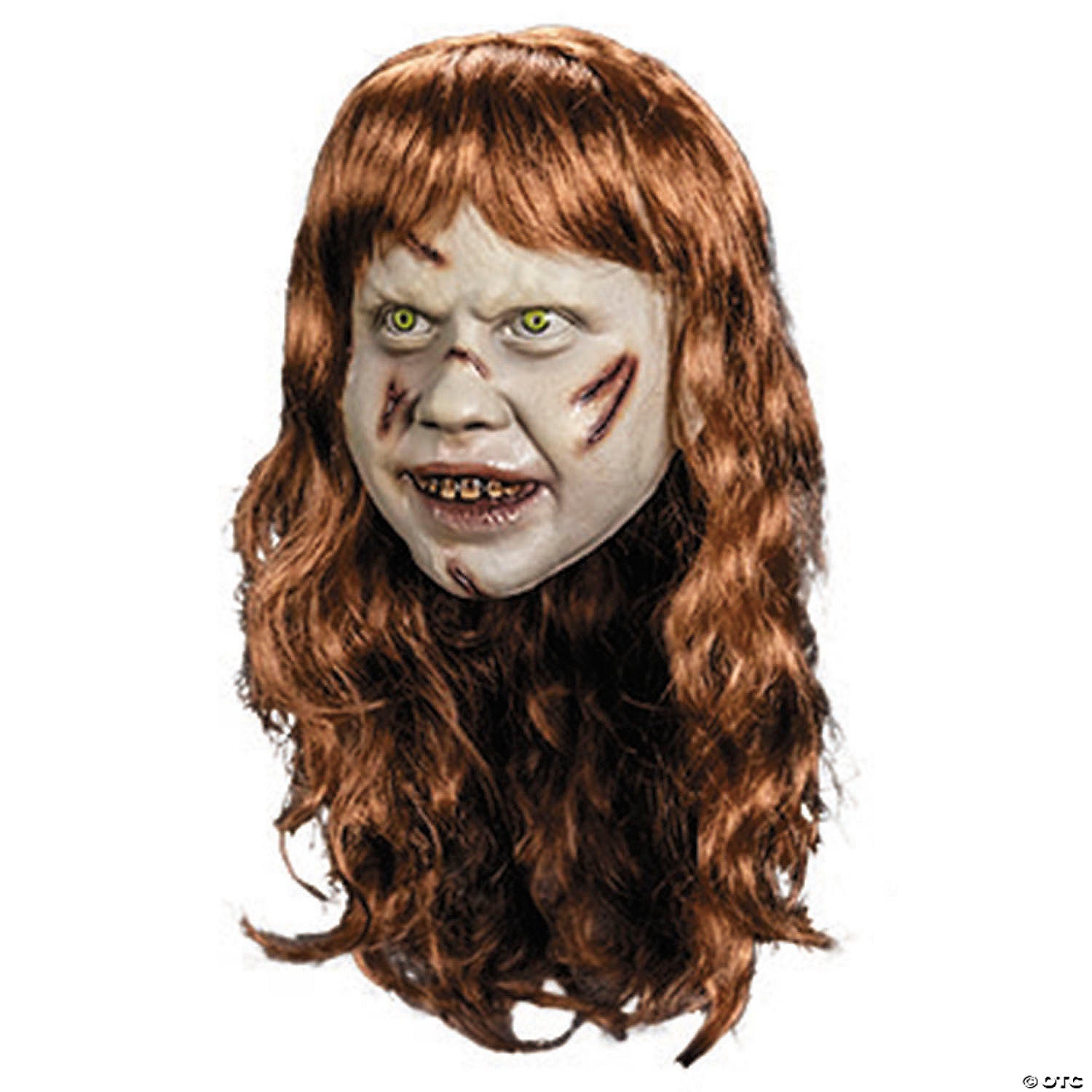 the exorcist& 8482 deluxe regan plastic mask one size~mattwb142-a02